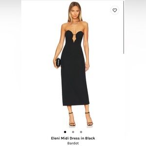 Bardot Black Dress